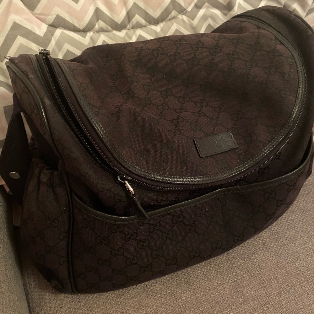 Authentic Gucci Diaper bag - black - Picture 2 of 7